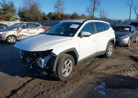 2022 Hyundai Tucson Sel z USA, uszkodzony, nr VIN 5NMJBCAEXNH031242